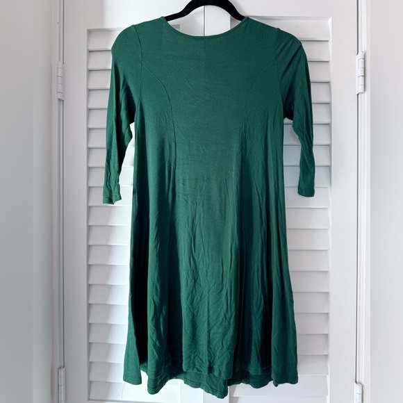 Charlotte Russe Green 3/4 Sleeve Dresss Size‎ S - Picture 4 of 4